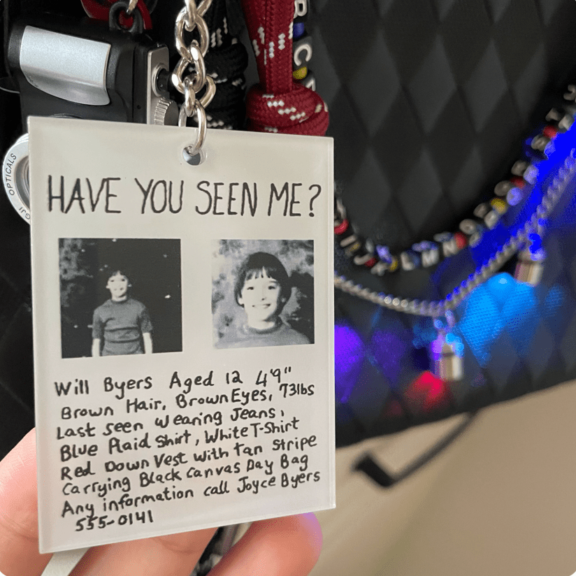 Stranger Things Bag Hanging - Essentia