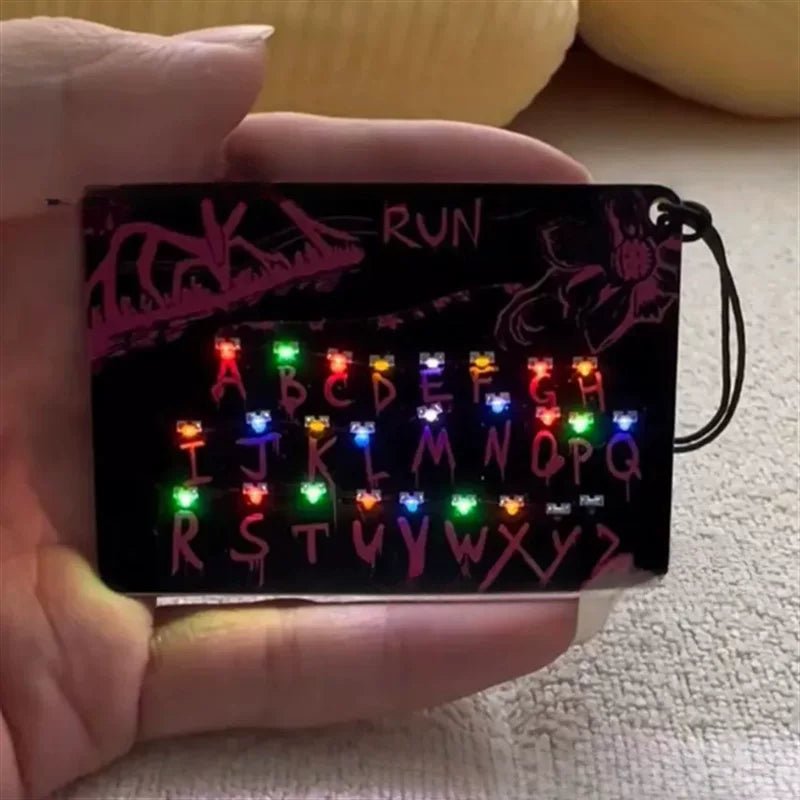 Stranger Things Letter Lamp Keychain - Essentia
